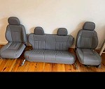 Siedzenia +kanapa samochodowa x 3