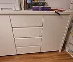 Double wardrobe x 1, Chest of drawers medium x 1