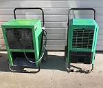 2 osuszacze powietrza na kółkach zielone 2x45kg  x 2