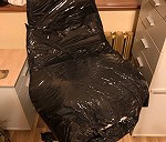 Office chair x 1, Large box x 1