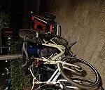 Mama fiets Gazelle + man bike BSP+ bike seat + fiets cart Thule  x 3
