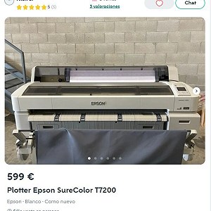 Una máquina plotter 