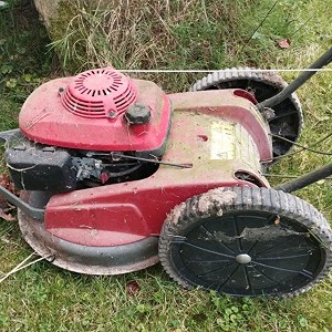 Petrol lawnmower