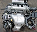 One used Toyota Carina E, car engine and parts