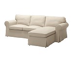 1 sofa with lounge seat