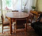 Stół i 4  krzesła