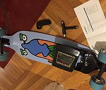 Electric Skateboard with 36 V Lithium Battery, 2k Watt