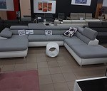 Sofa 2.5m/3.7 m w 4 czesciach110x110x65#150x106x65#148x106x73#186x104x65