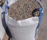 3.000 kgs de grava en big bags (1000 kg/big bag)