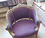 kanapa,fotel i krzeslo styl ludwik 15