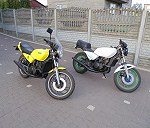 dwa motocykle rd 250/rd350