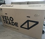 Two bicycles packed in two carton boxes
