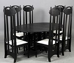 Dining table with 6 chaird
