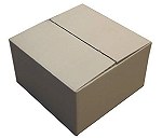 Cardboard Box With 1 X Alloy Wheel Inside