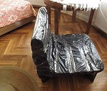 fotel IKEA + materac