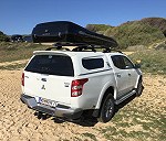 Mitsubishi L200 with Roofbox (approx. 2,4m high)