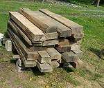 Drewno (Baliki dębowe)