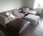 Sofa 2x,6 krzesel, lustra3x, telewizor 2x,4xszafka, , łóżko 180x200m.kartony