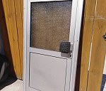Drzwi zewnętrzne aluminiowe  100x185.