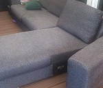 Sofa narożnikowa, rozkladana na 3 moduły