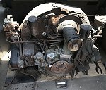 Old 1956 year car engine not running for parts