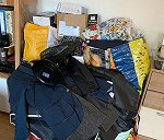 15 parcels containing books and clothes and a digital piano needing transport to Florence