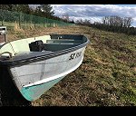 łódź aluminiowa typ canadian 4,3 m