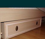 2 szuflady pod łóżko