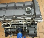 Benzinmotor / Petrol engine + 20 kg Autoteile