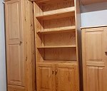 Single wardrobe x 1, szafka wisząca x 1, Chest of drawers medium x 1, Bookshelf x 1