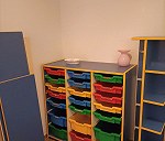 Mueble guarda juguetes x 1, Wall shelf x 1, Cabeceros cama x 3