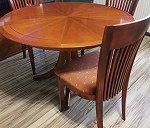 4-seater dining table x 1, Chair x 5
