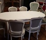 stół i 6 krzeseł 