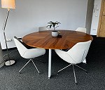 Biurko x 1, TV cabinet x 1, 6-seater dining table x 1, Swivel chair x 6