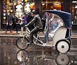 Tricicleta de pedaleo de carga
