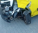 Renault Master Kontener po wypadku