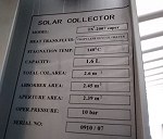Kolektory słoneczne do ogrzewania wody CWU x 5