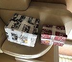Boxes 6–10, Large bag x 2, Walizka  x 1, Walizka x 1, Krzeslo ogrodowe z materacem x 1, Drabina alum